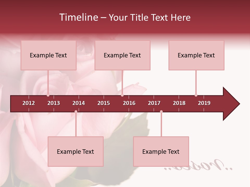 Romance Freshness Beauty PowerPoint Template