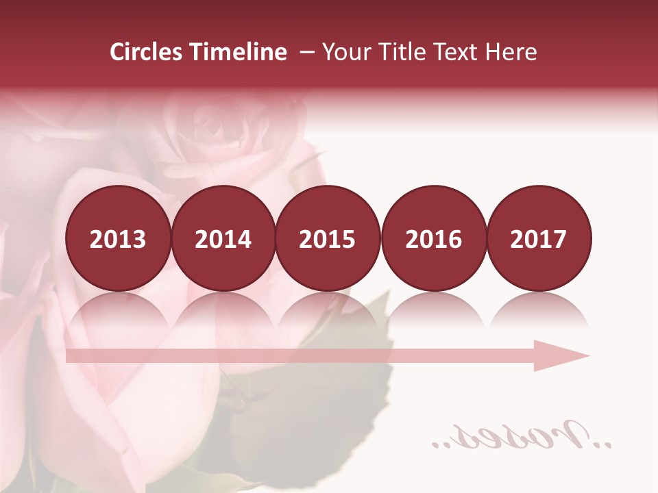 Romance Freshness Beauty PowerPoint Template