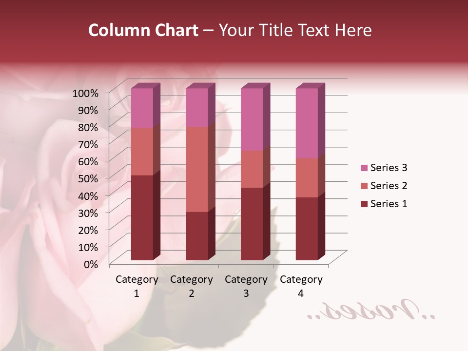 Romance Freshness Beauty PowerPoint Template