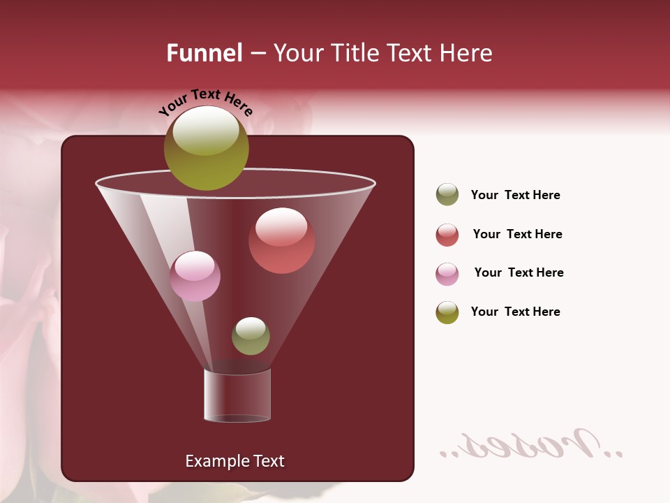 Romance Freshness Beauty PowerPoint Template