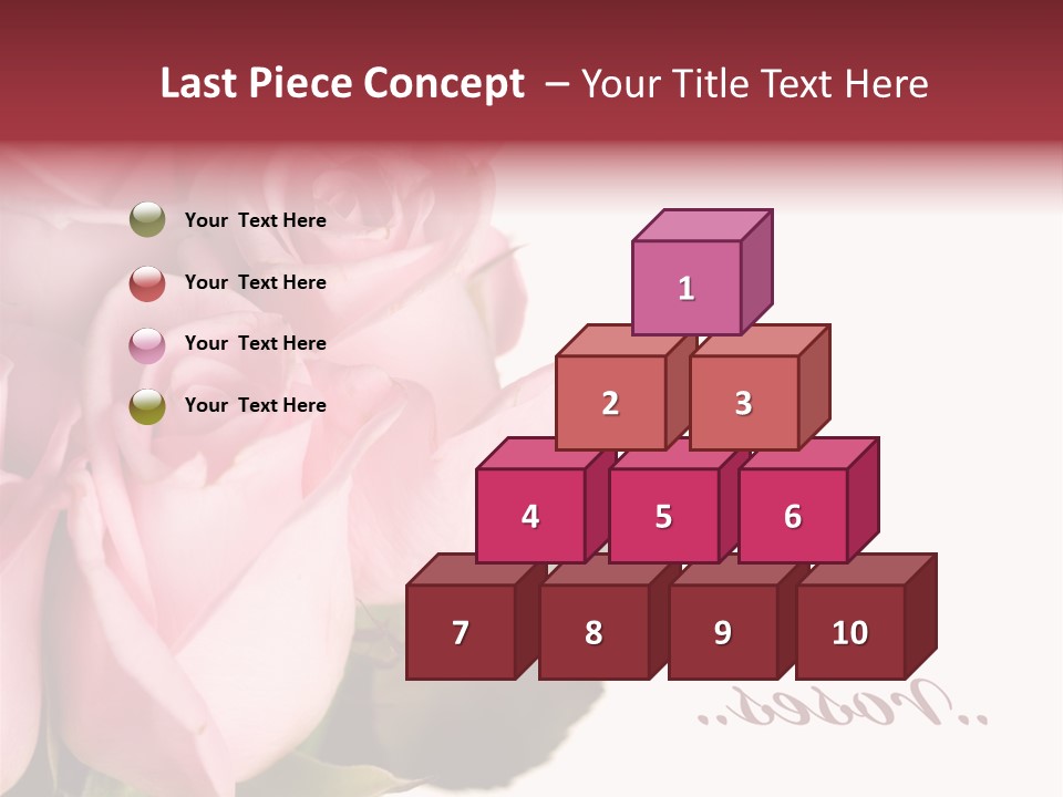 Romance Freshness Beauty PowerPoint Template