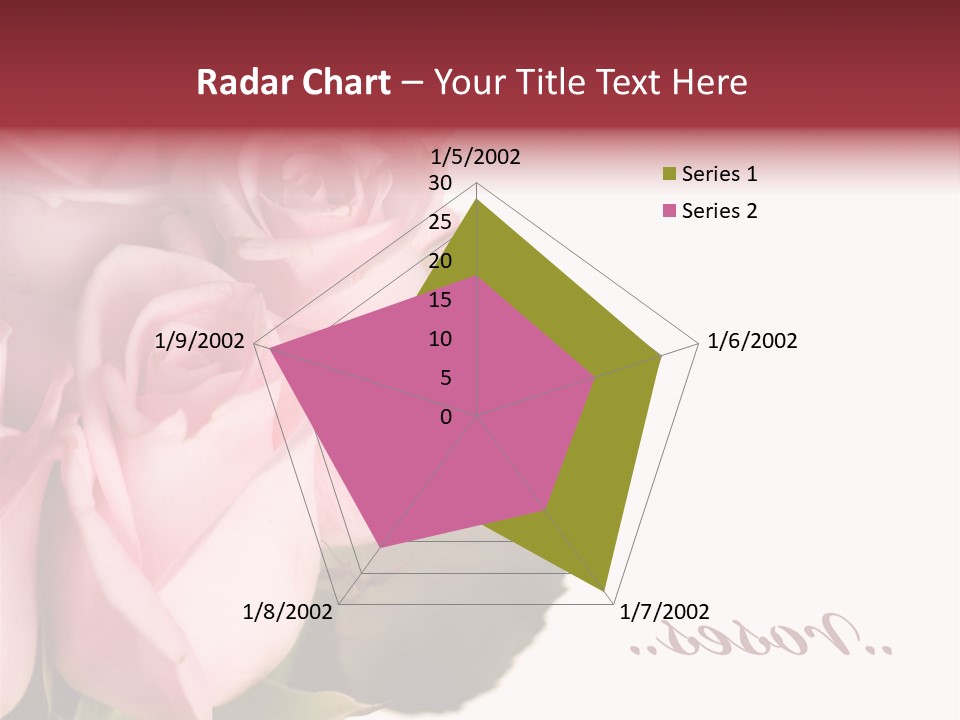 Romance Freshness Beauty PowerPoint Template