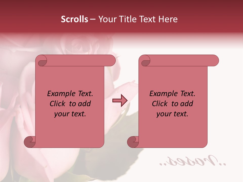 Romance Freshness Beauty PowerPoint Template
