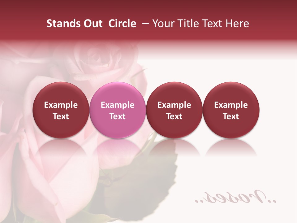 Romance Freshness Beauty PowerPoint Template