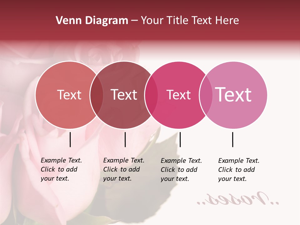 Romance Freshness Beauty PowerPoint Template