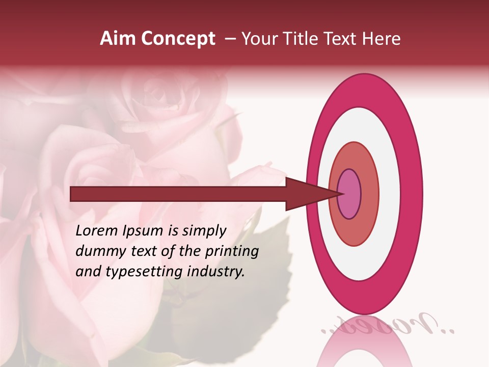 Romance Freshness Beauty PowerPoint Template