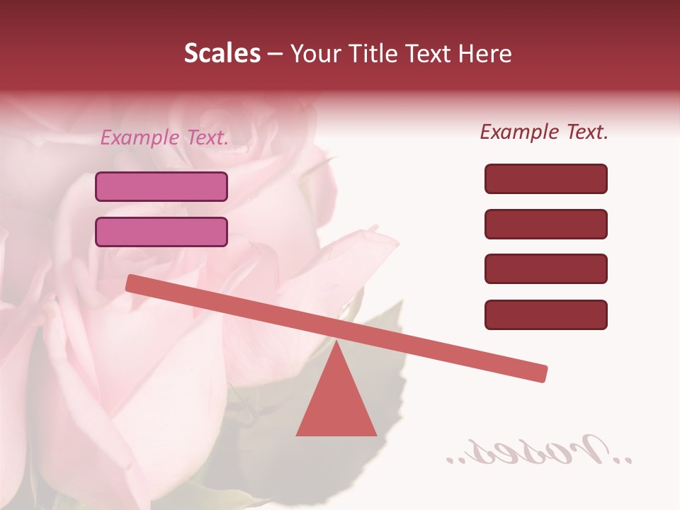 Romance Freshness Beauty PowerPoint Template