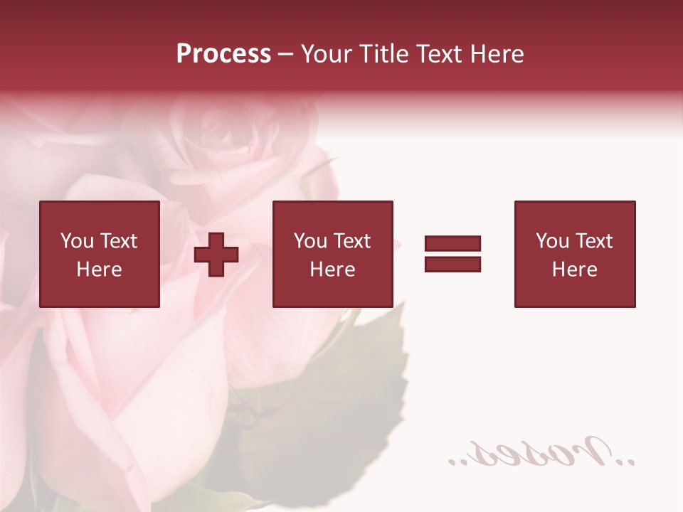 Romance Freshness Beauty PowerPoint Template