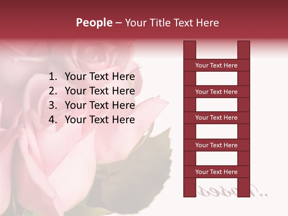 Romance Freshness Beauty PowerPoint Template