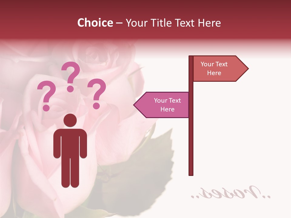 Romance Freshness Beauty PowerPoint Template