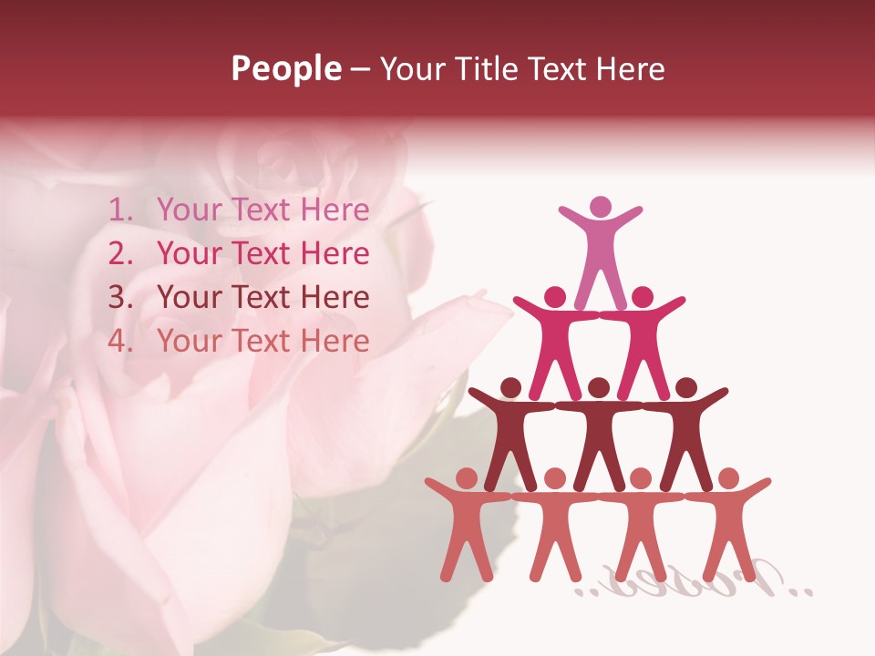 Romance Freshness Beauty PowerPoint Template