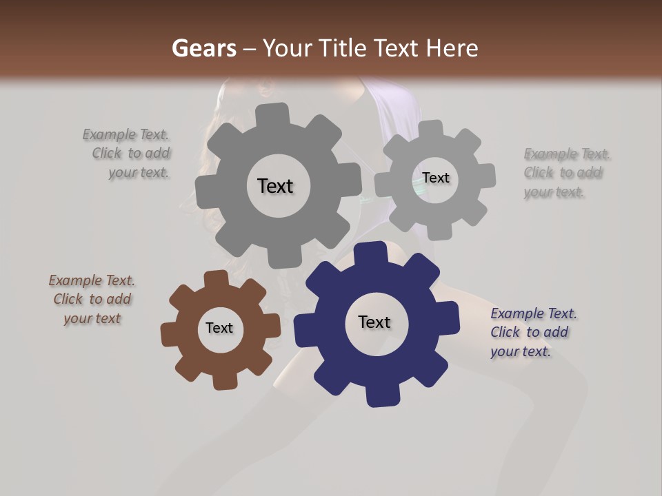 Sporty Moving Flexibility PowerPoint Template