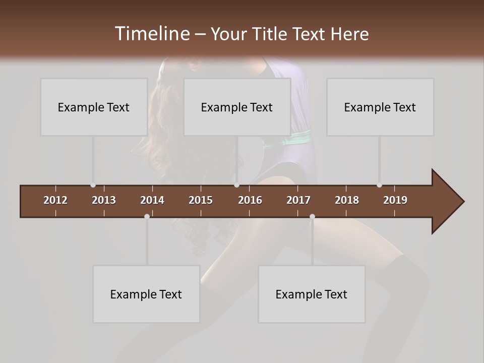 Sporty Moving Flexibility PowerPoint Template