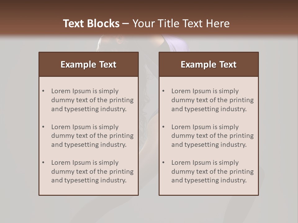 Sporty Moving Flexibility PowerPoint Template