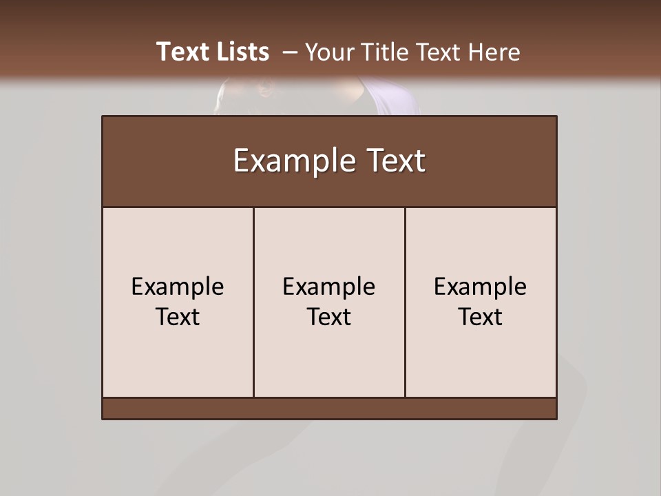 Sporty Moving Flexibility PowerPoint Template