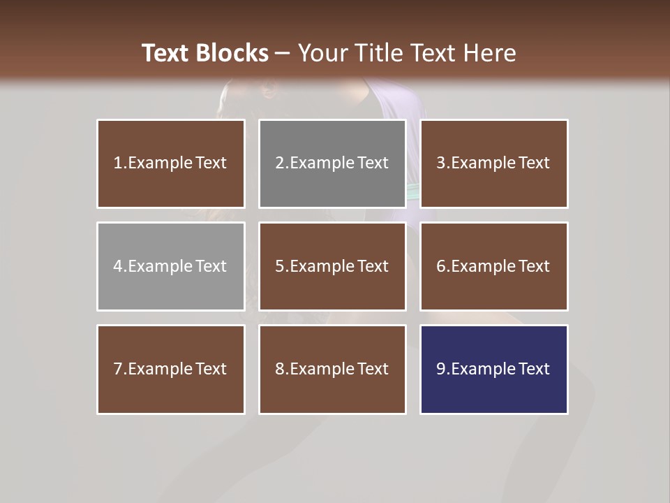 Sporty Moving Flexibility PowerPoint Template