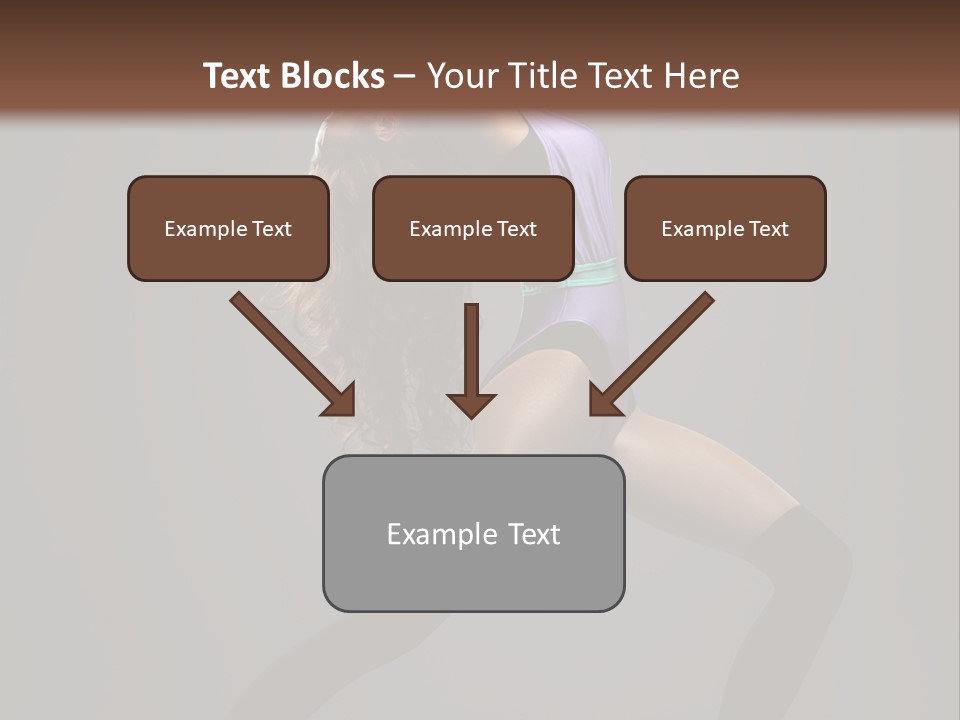 Sporty Moving Flexibility PowerPoint Template