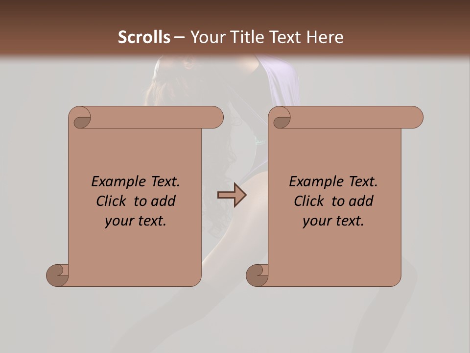 Sporty Moving Flexibility PowerPoint Template