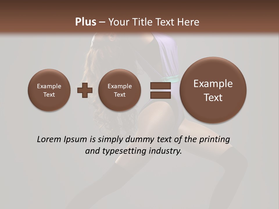 Sporty Moving Flexibility PowerPoint Template