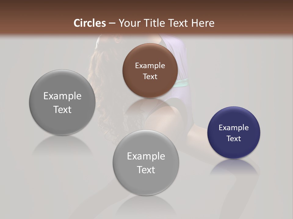 Sporty Moving Flexibility PowerPoint Template