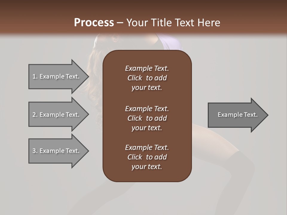Sporty Moving Flexibility PowerPoint Template