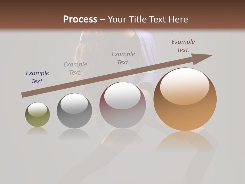 Sporty Moving Flexibility PowerPoint Template