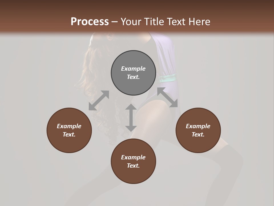 Sporty Moving Flexibility PowerPoint Template