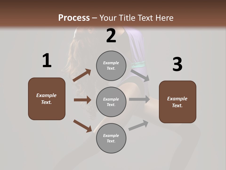 Sporty Moving Flexibility PowerPoint Template