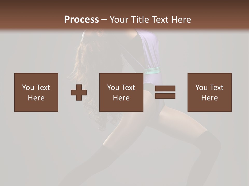 Sporty Moving Flexibility PowerPoint Template