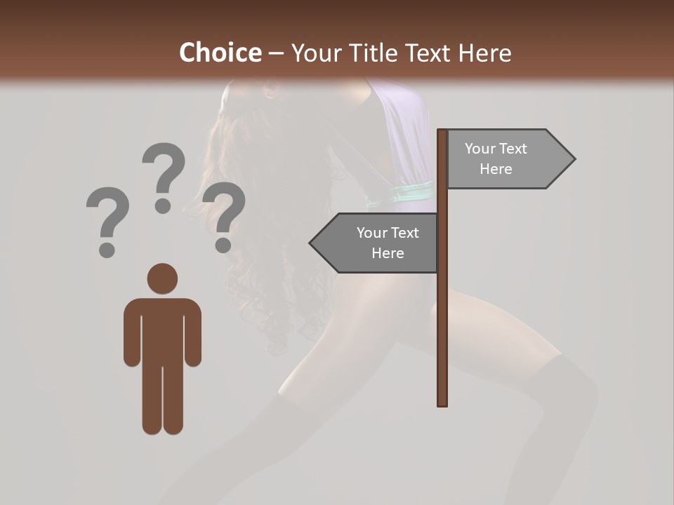Sporty Moving Flexibility PowerPoint Template