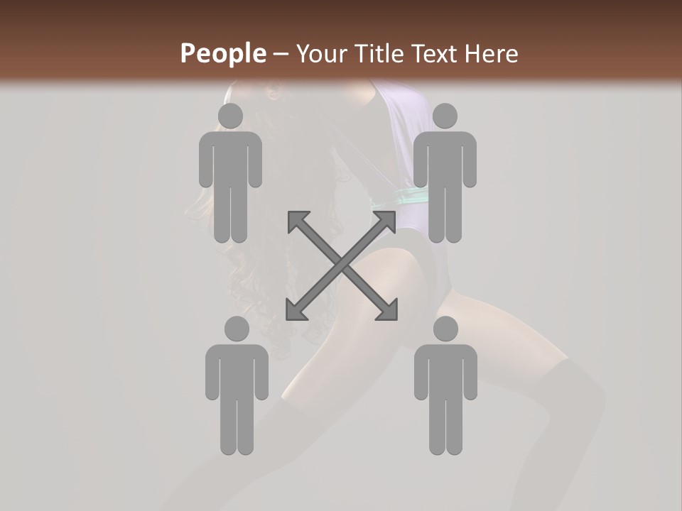 Sporty Moving Flexibility PowerPoint Template