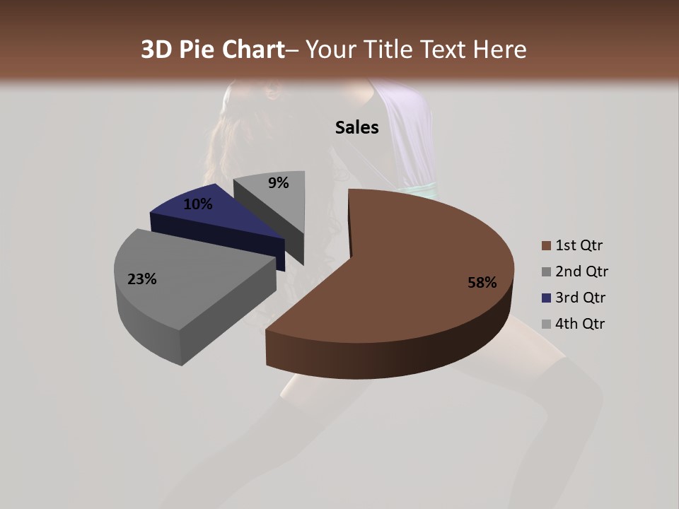 Sporty Moving Flexibility PowerPoint Template