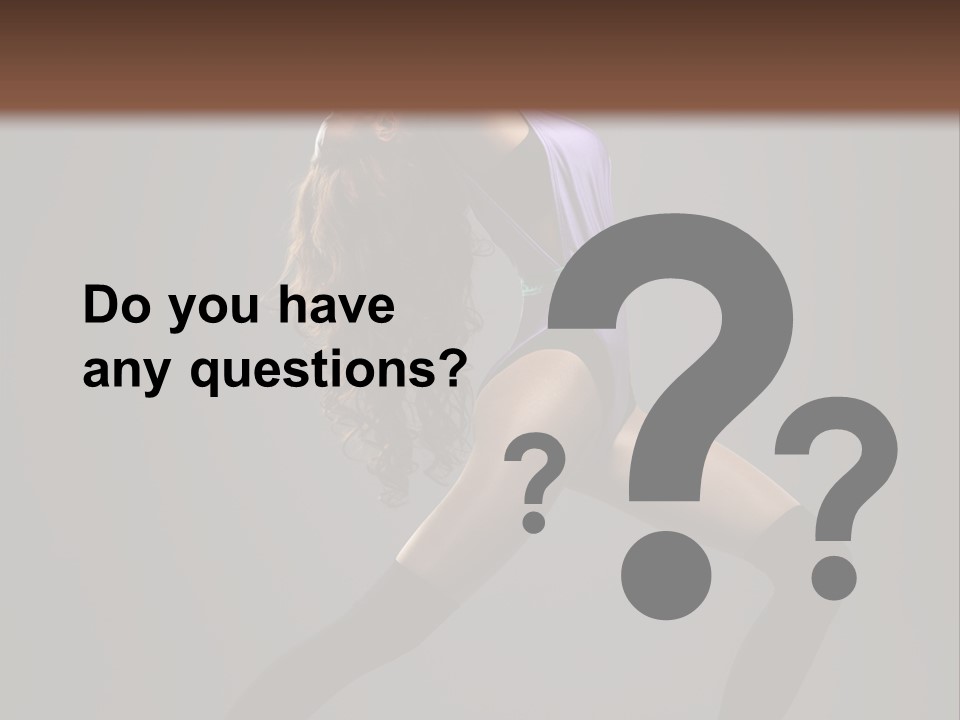 Sporty Moving Flexibility PowerPoint Template