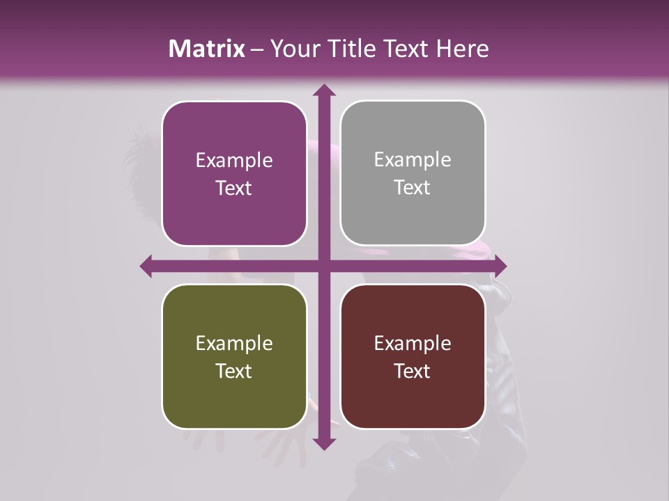 Attractive Funky Man PowerPoint Template