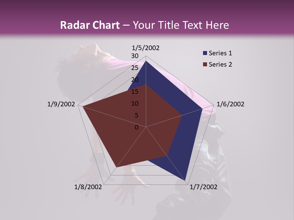 Attractive Funky Man PowerPoint Template