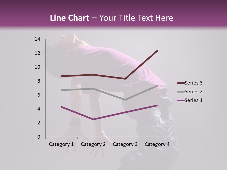 Attractive Funky Man PowerPoint Template