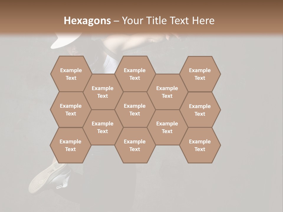 Lifestyle Modern Performer PowerPoint Template