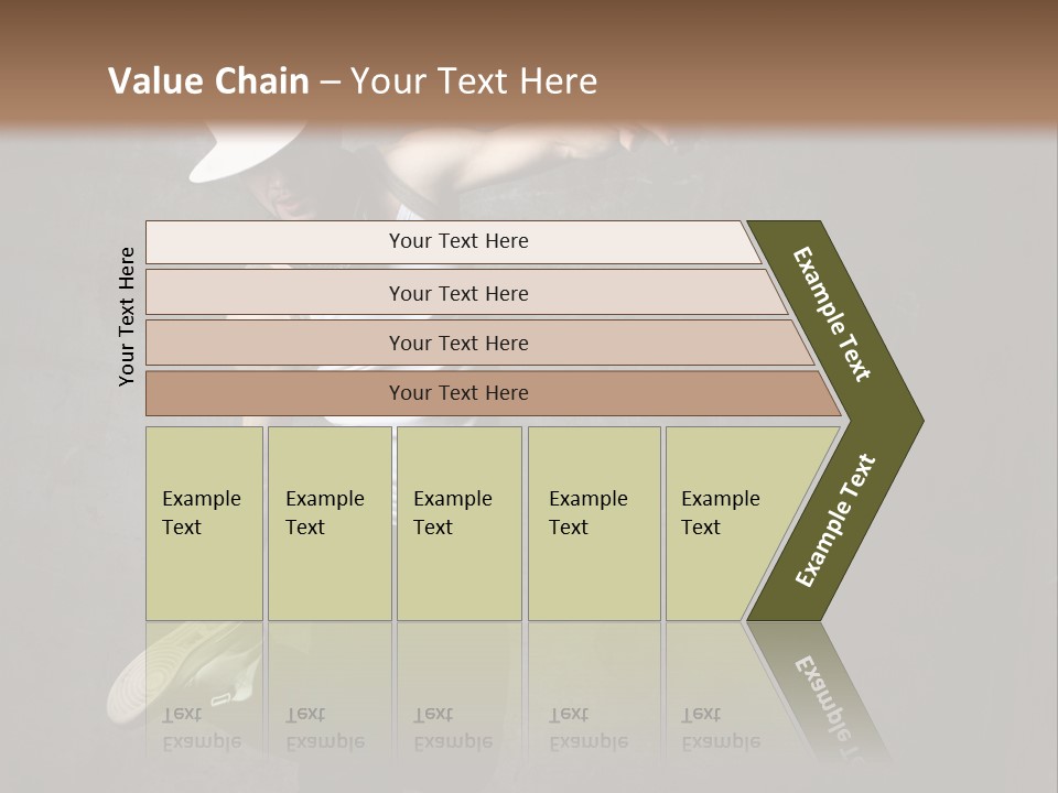 Lifestyle Modern Performer PowerPoint Template
