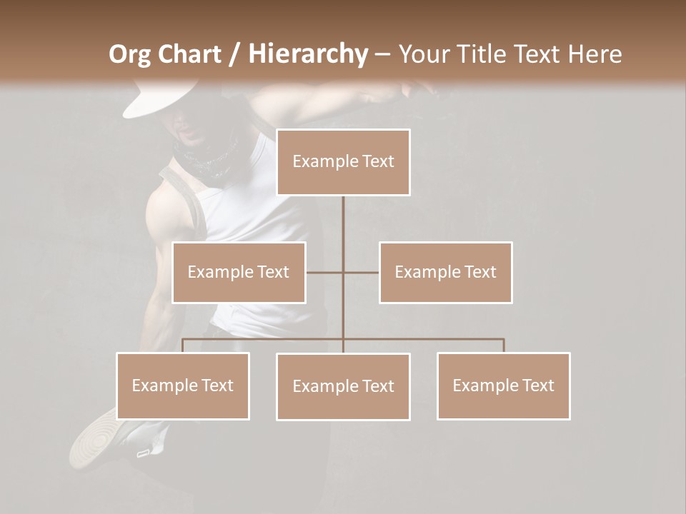 Lifestyle Modern Performer PowerPoint Template