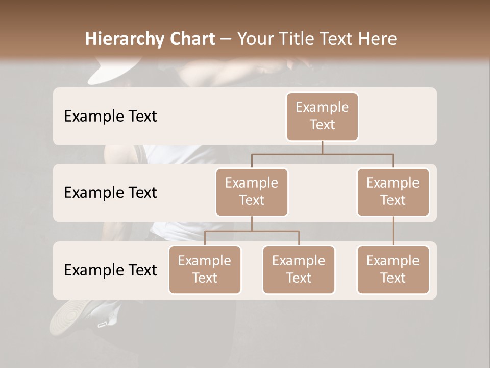Lifestyle Modern Performer PowerPoint Template