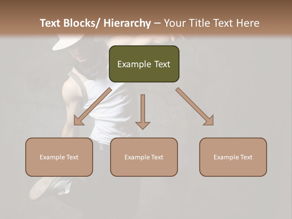Lifestyle Modern Performer PowerPoint Template