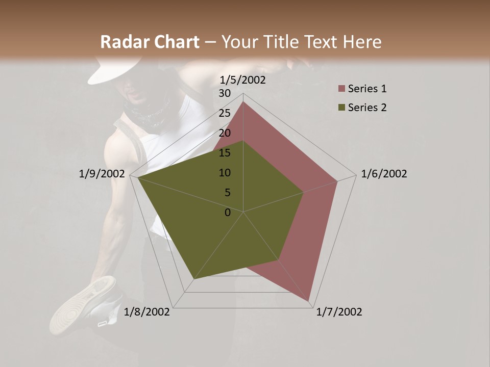 Lifestyle Modern Performer PowerPoint Template