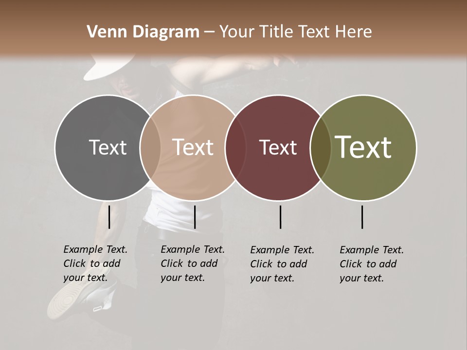 Lifestyle Modern Performer PowerPoint Template