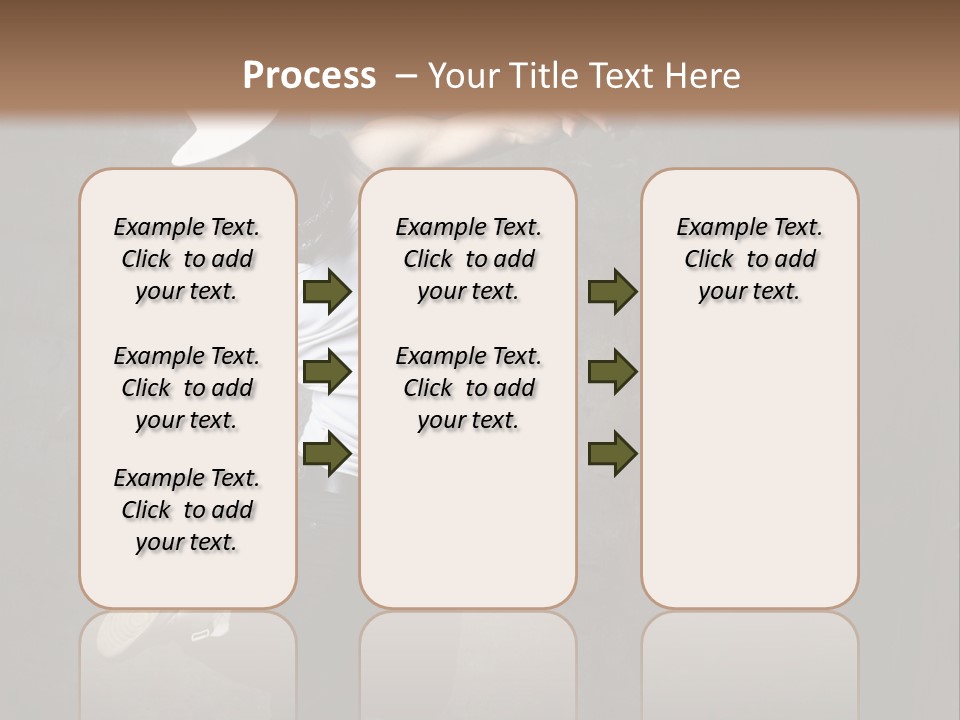 Lifestyle Modern Performer PowerPoint Template