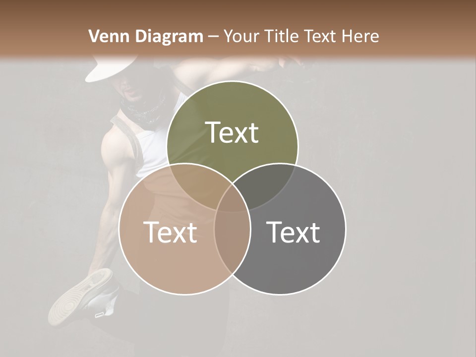 Lifestyle Modern Performer PowerPoint Template