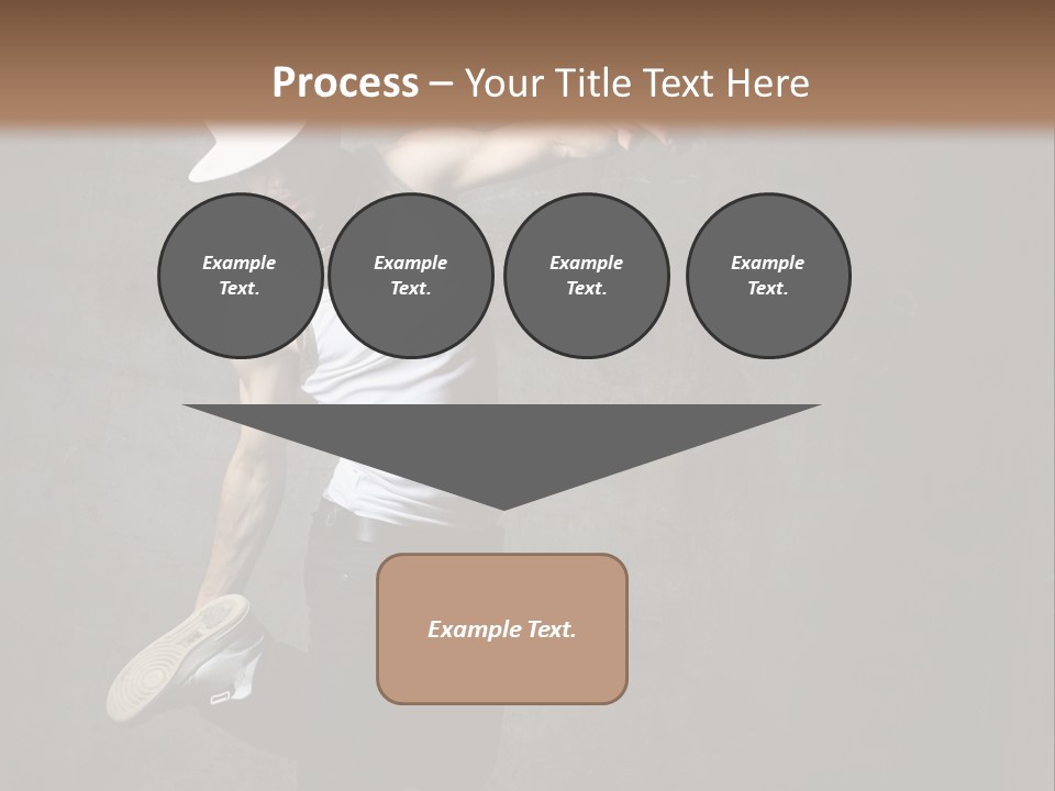 Lifestyle Modern Performer PowerPoint Template