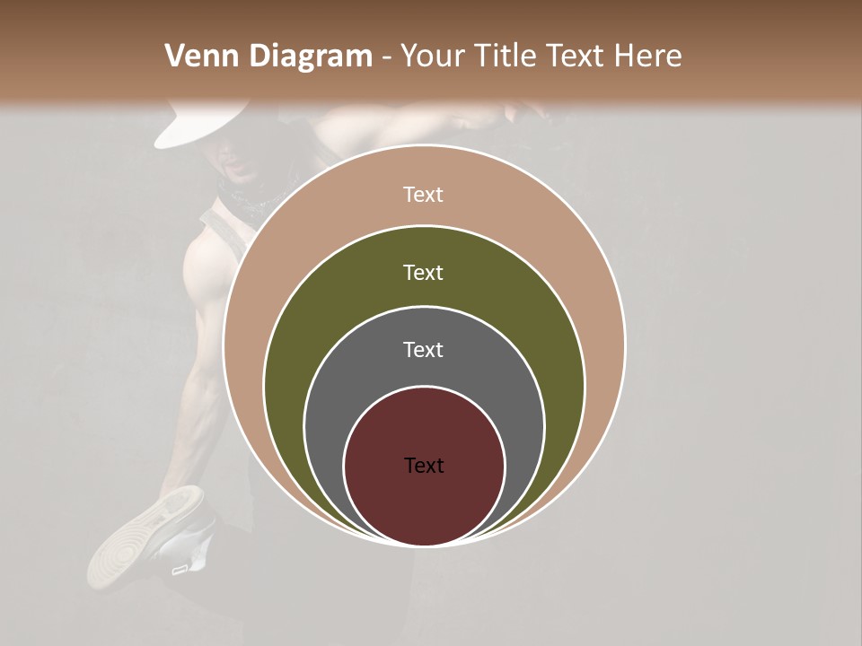 Lifestyle Modern Performer PowerPoint Template