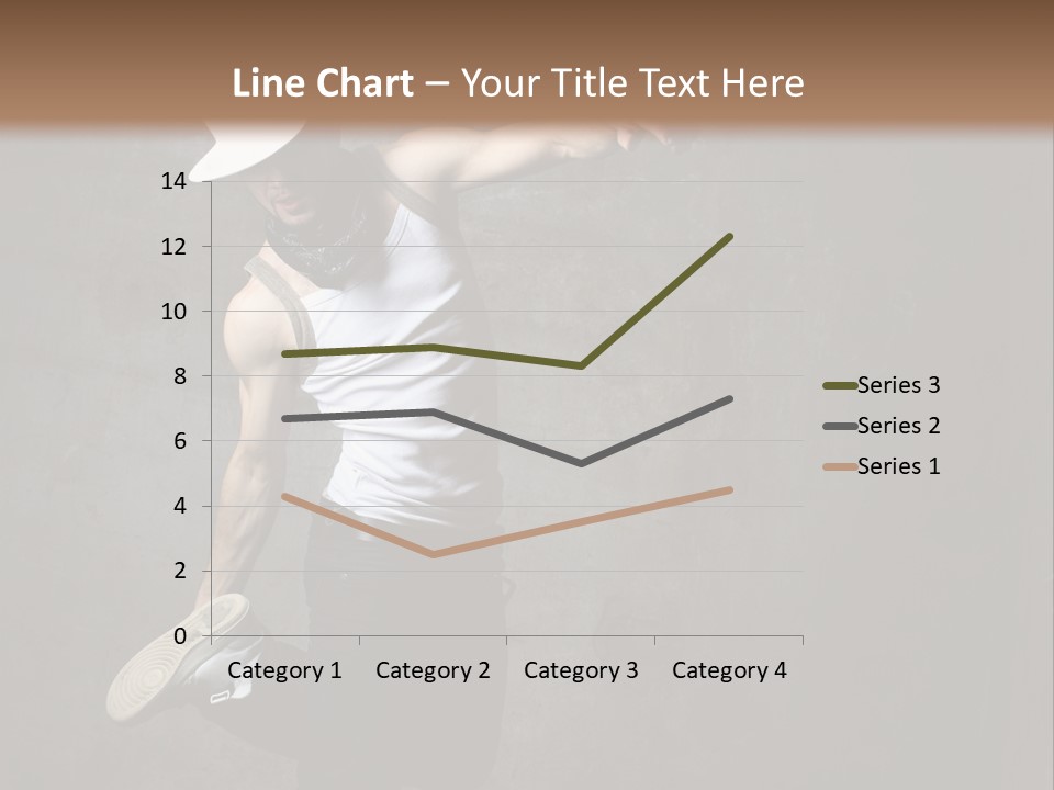 Lifestyle Modern Performer PowerPoint Template