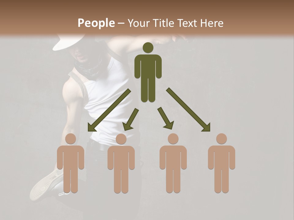 Lifestyle Modern Performer PowerPoint Template