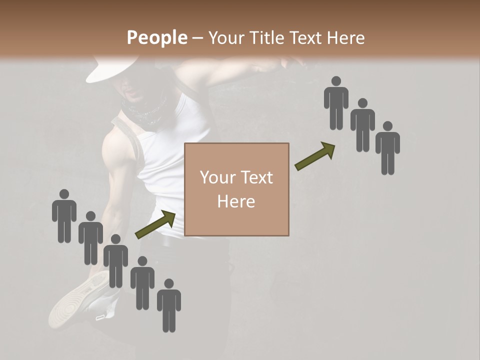 Lifestyle Modern Performer PowerPoint Template